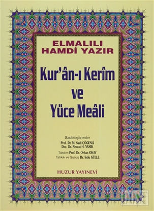 Cami Boy Kur’an-ı Kerim ve Yüce Meali (Hafız Osman Hattı)